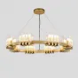 Подвесная люстра FOUNTAIN D80 Gold от ImperiumLoft