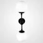Бра Modo 2 Globes Black and white glass от ImperiumLoft