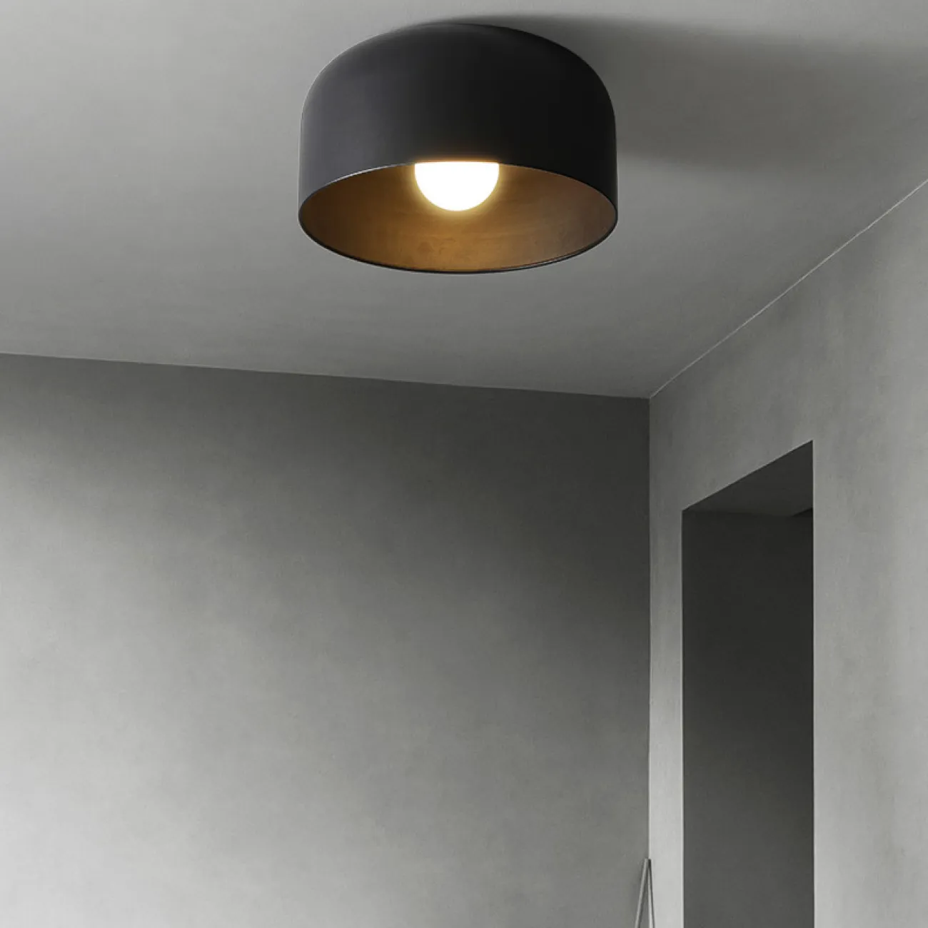 Потолочный светильник PUFF Black от ImperiumLoft