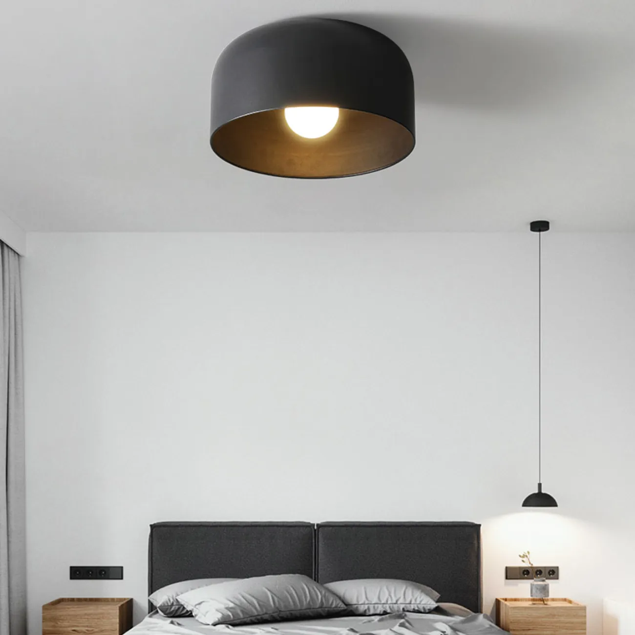 Потолочный светильник PUFF Black от ImperiumLoft Потолочный светильник PUFF Black от ImperiumLoft