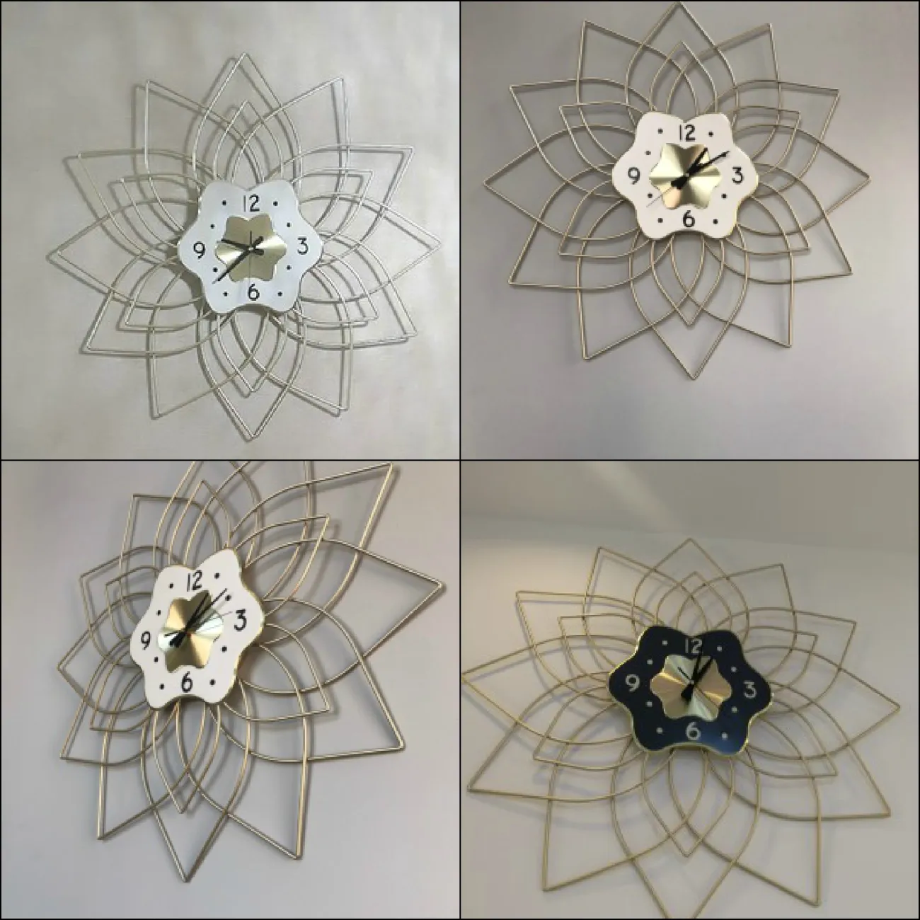 Дизайнерский настенный декор часы LaLume-KKK00308