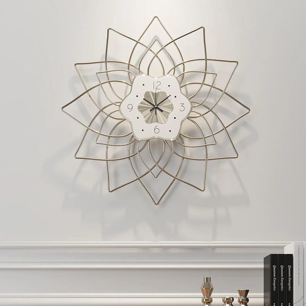 Дизайнерский настенный декор часы LaLume-KKK00308