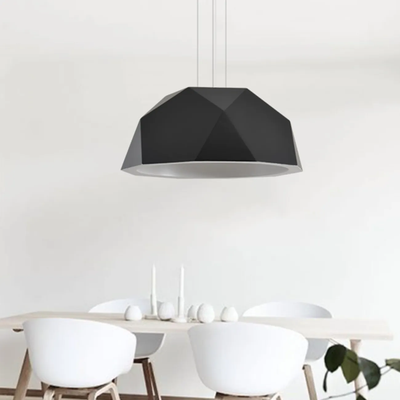 Подвесной светильник BROBY D40 White от ImperiumLoft