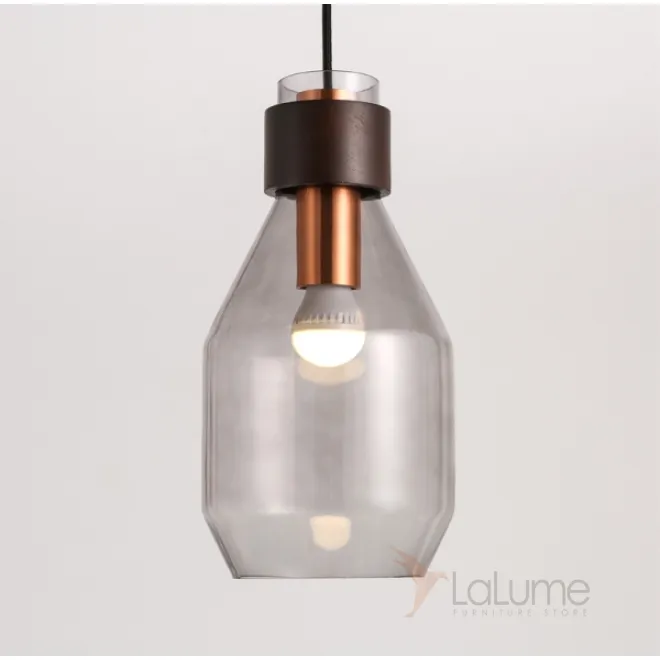 Подвесной светильник Miami Gray glass от LaLume