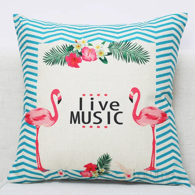 Декоративная подушка Flamingo #3 от LaLume