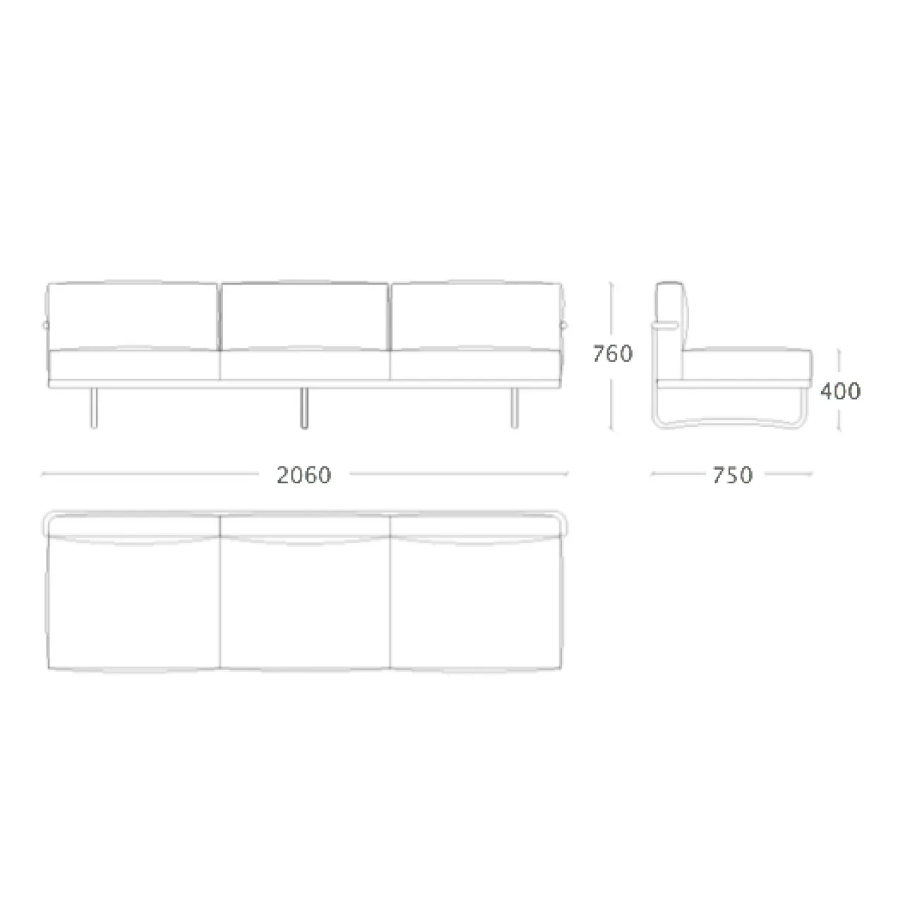 Диван Le Corbusier LC5 designed by Le Corbusier		 in 1934 от LaLume