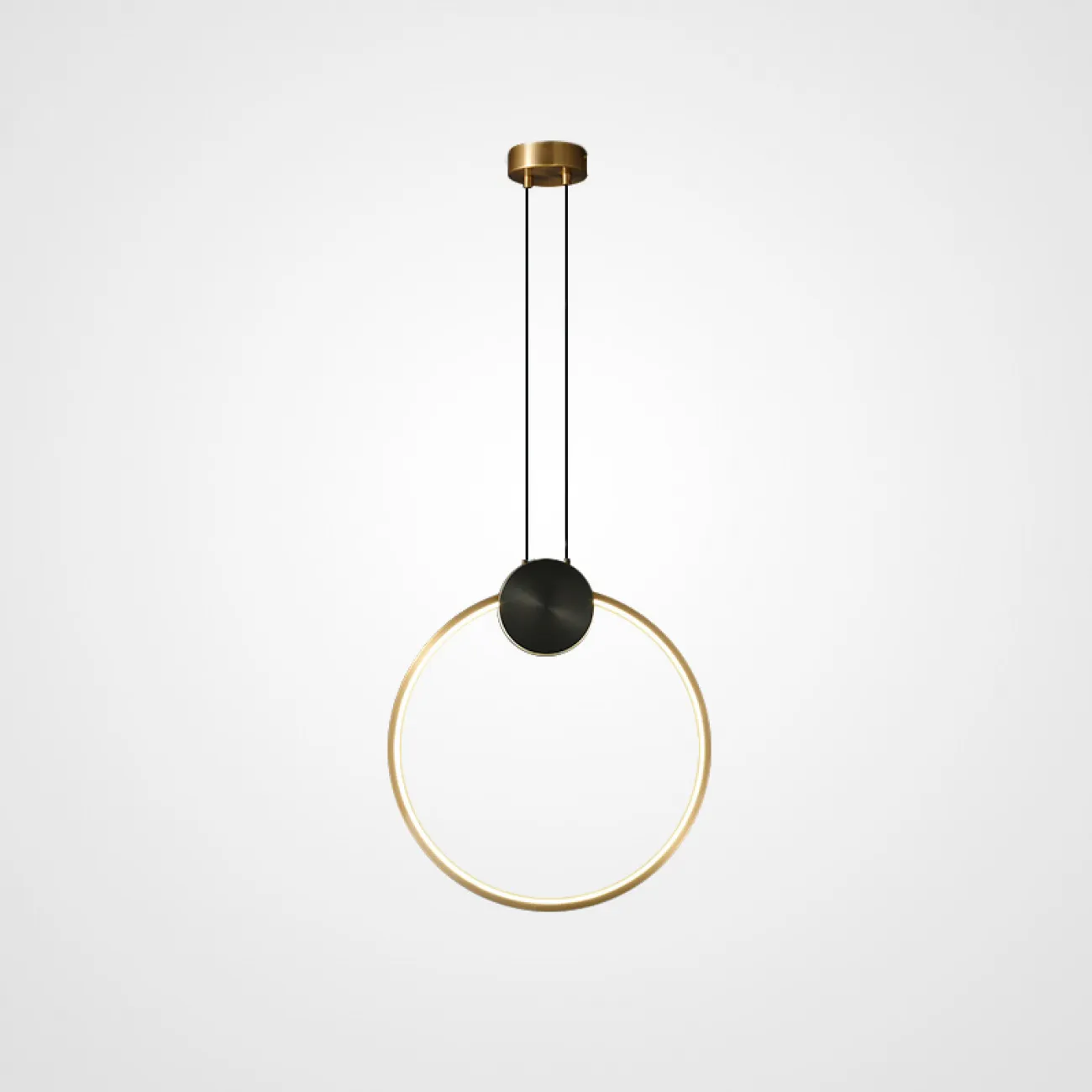Подвесной светильник WOLKE D20 Brass от ImperiumLoft