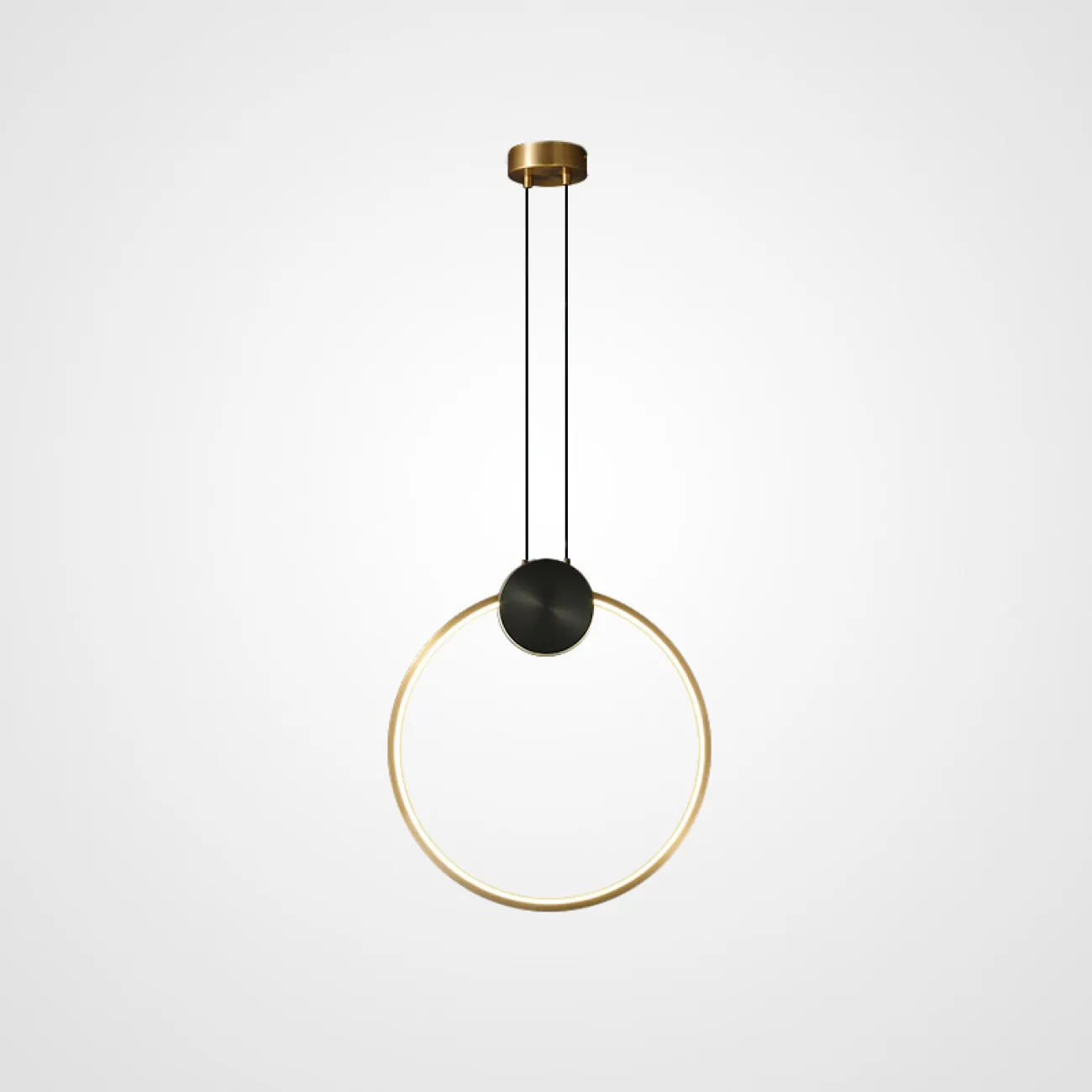 Подвесной светильник WOLKE D20 Brass от ImperiumLoft