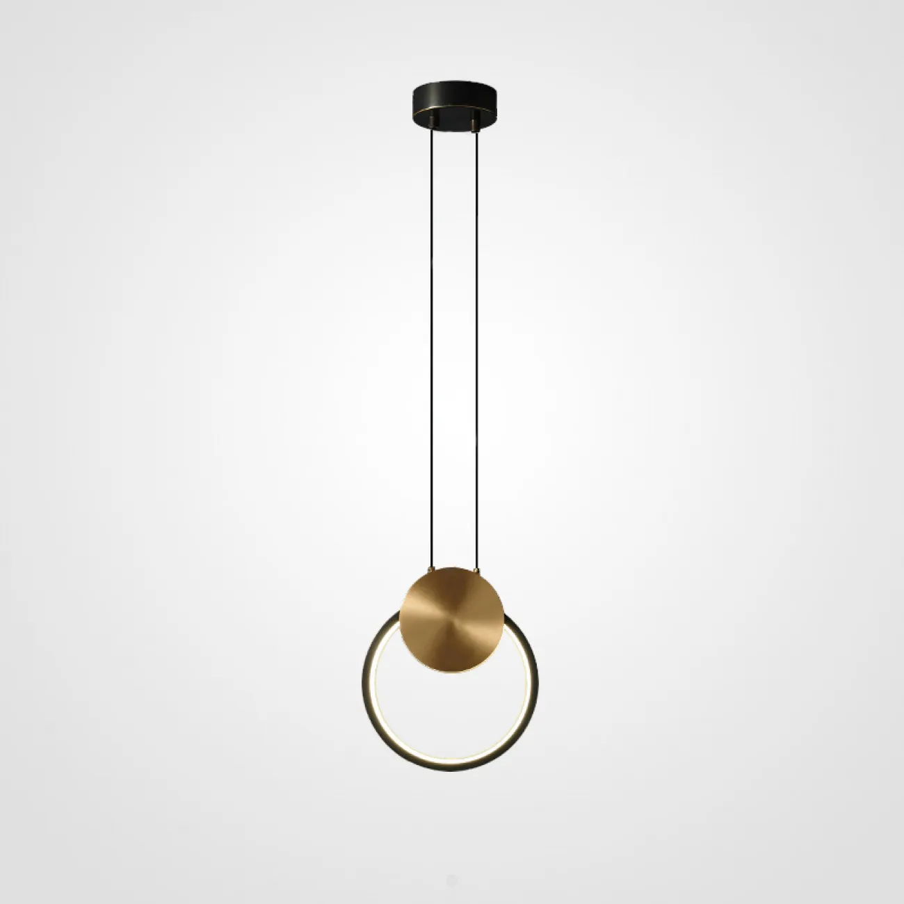 Подвесной светильник WOLKE D20 Brass от ImperiumLoft