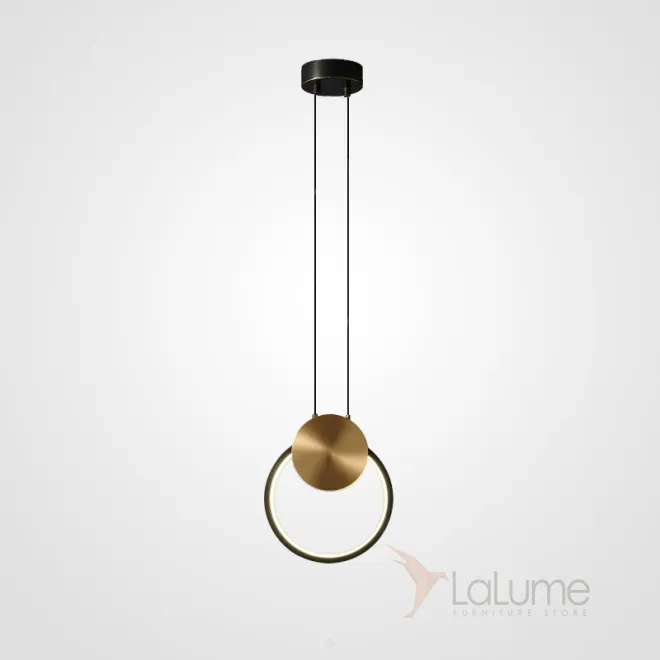 Подвесной светильник WOLKE D20 Black от ImperiumLoft