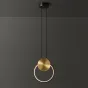 Подвесной светильник WOLKE D20 Brass от ImperiumLoft