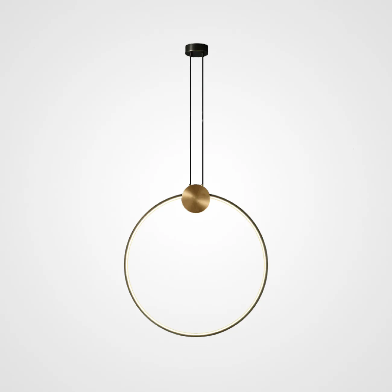 Подвесной светильник WOLKE D20 Brass от ImperiumLoft