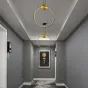 Подвесной светильник WOLKE D20 Brass от ImperiumLoft