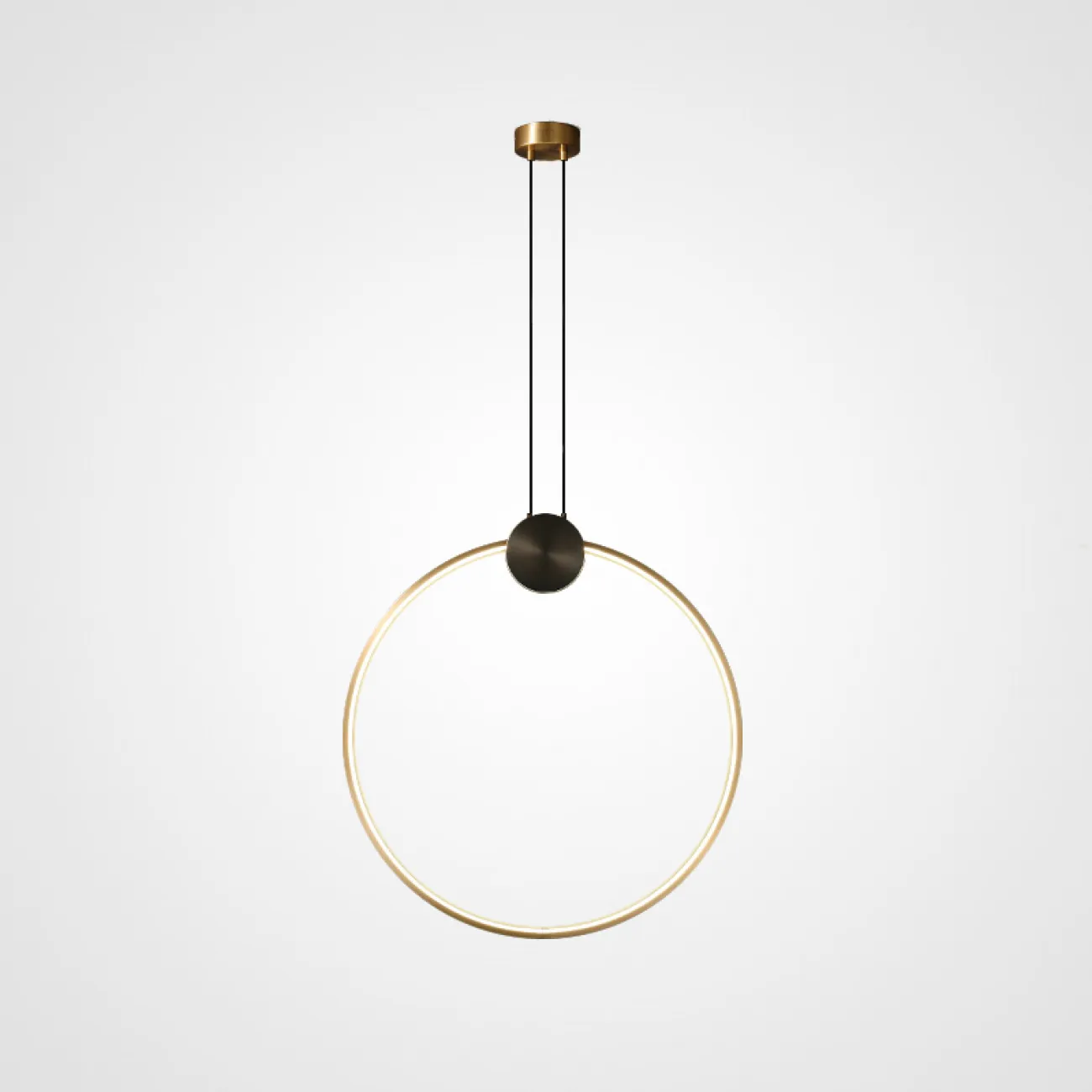 Подвесной светильник WOLKE D20 Brass от ImperiumLoft