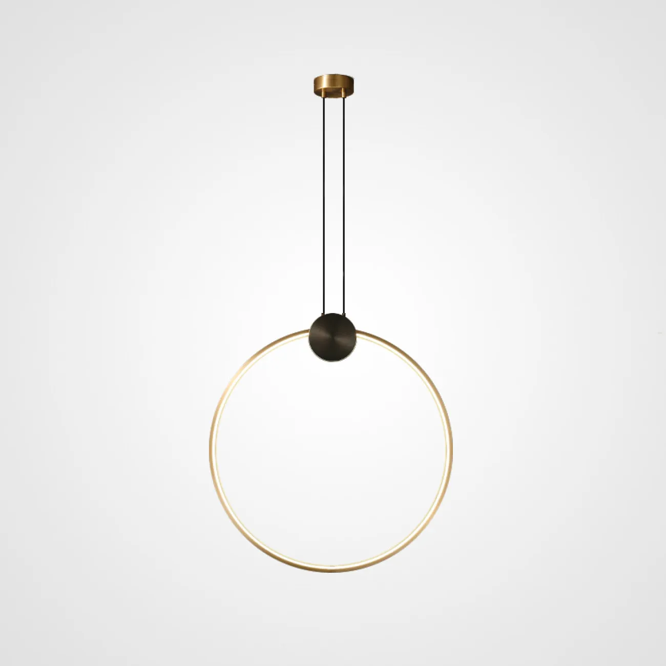 Подвесной светильник WOLKE D20 Brass от ImperiumLoft