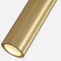 Встроенный потолочный точечный светильник с поворотным плафоном LINO C H26 Brass 7W