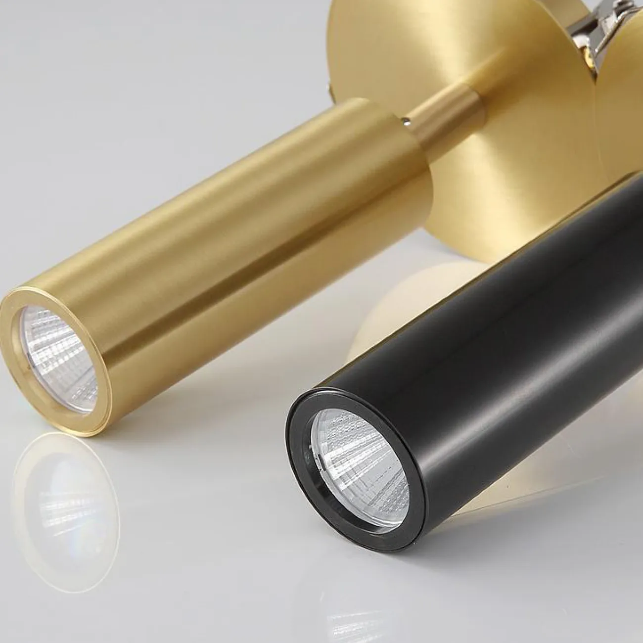 Встроенный потолочный точечный светильник с поворотным плафоном LINO C H26 Brass 7W