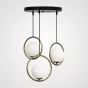 Подвесной светильник HOOP-TRIO Латунь, Круг, Диск от ImperiumLoft