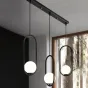 Подвесной светильник HOOP-TRIO Латунь, Эллипс S, Диск от ImperiumLoft