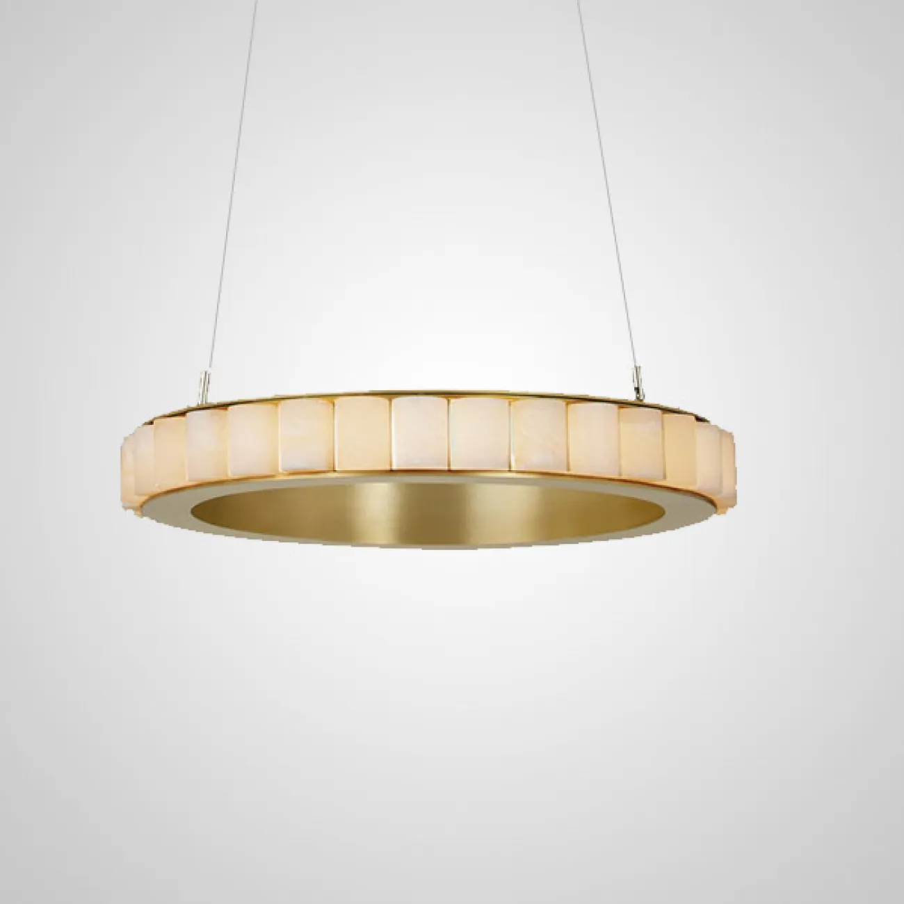 Подвесная люстра MONSINE D80 Brass от ImperiumLoft