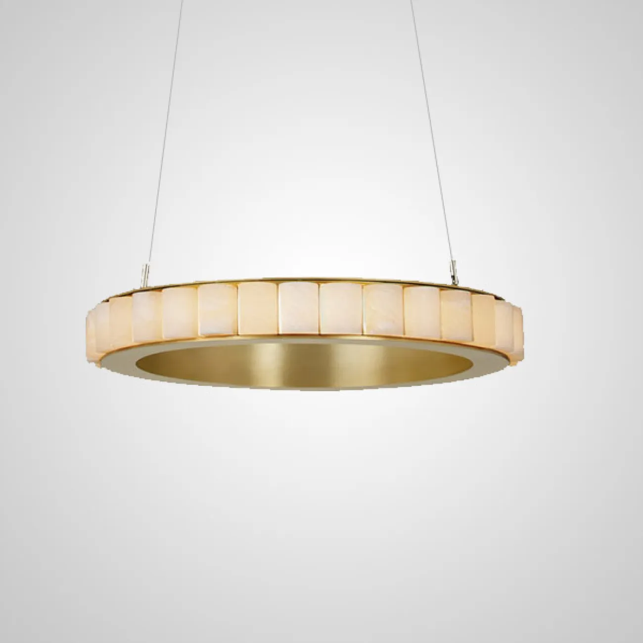 Подвесная люстра MONSINE D100 Brass от ImperiumLoft