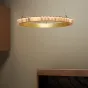 Подвесная люстра MONSINE D80 Brass от ImperiumLoft