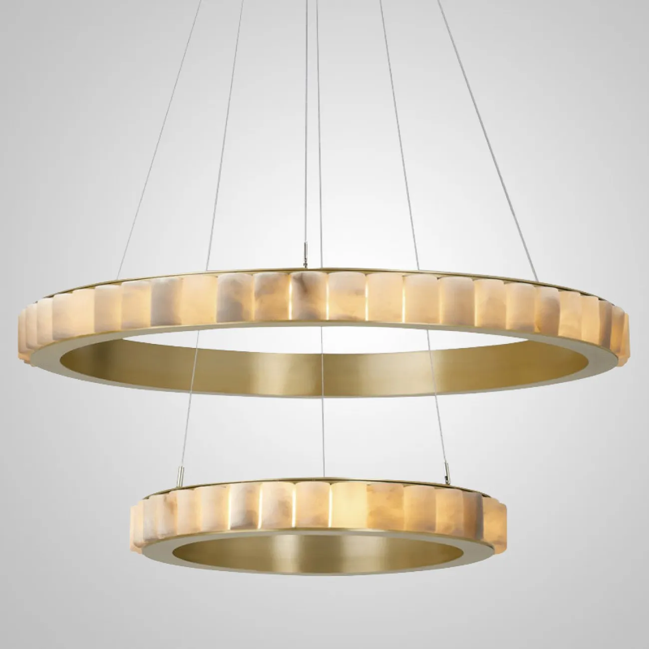 Подвесная люстра MONSINE D80 Brass от ImperiumLoft