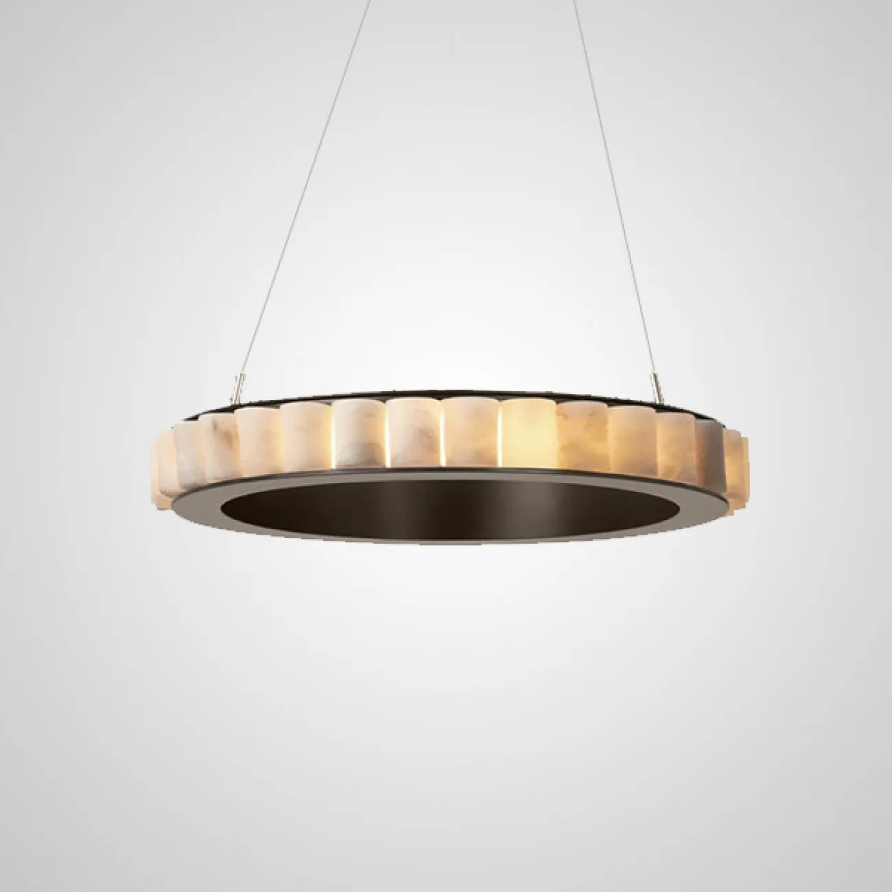 Подвесная люстра MONSINE D80 Brass от ImperiumLoft