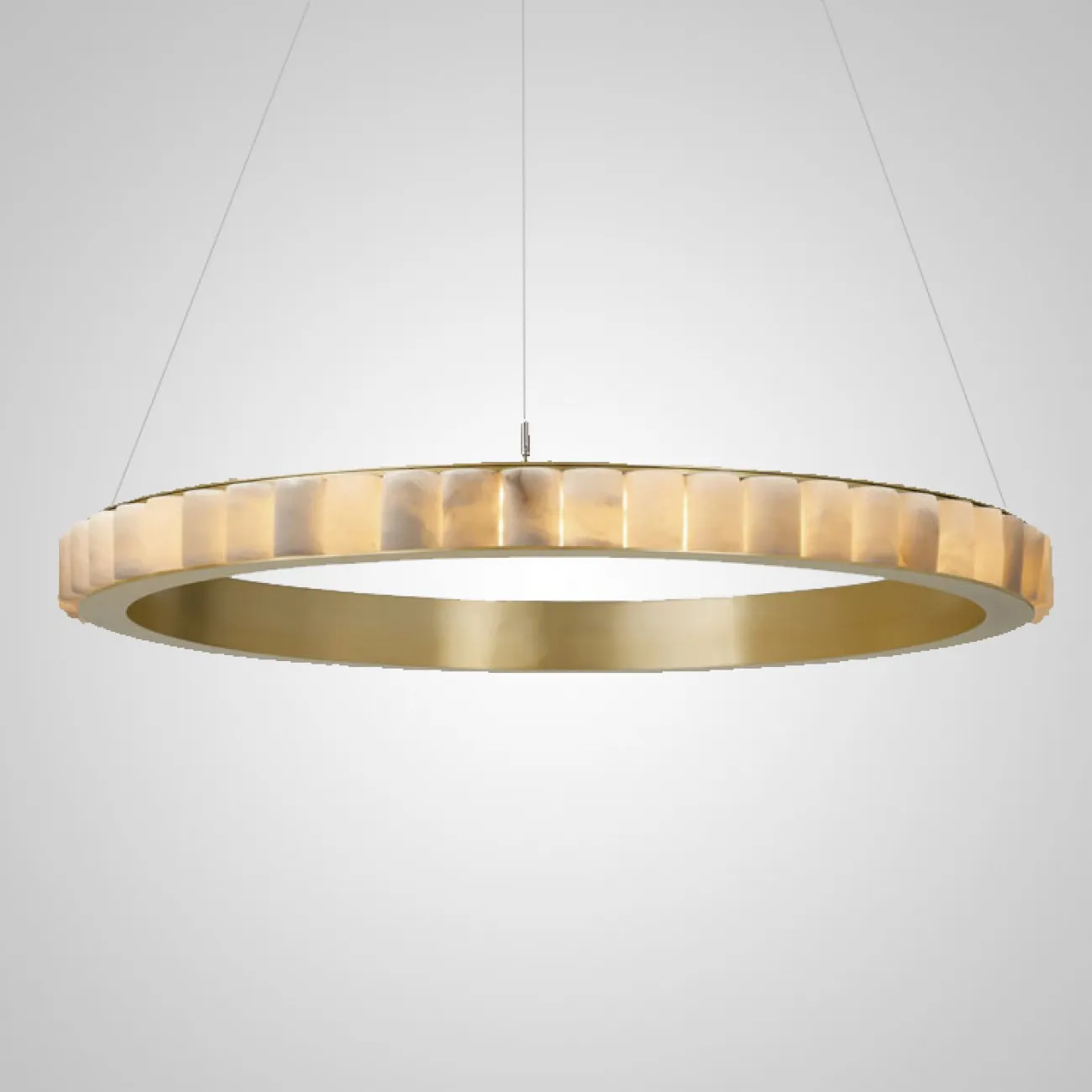 Подвесная люстра MONSINE D80 Brass от ImperiumLoft