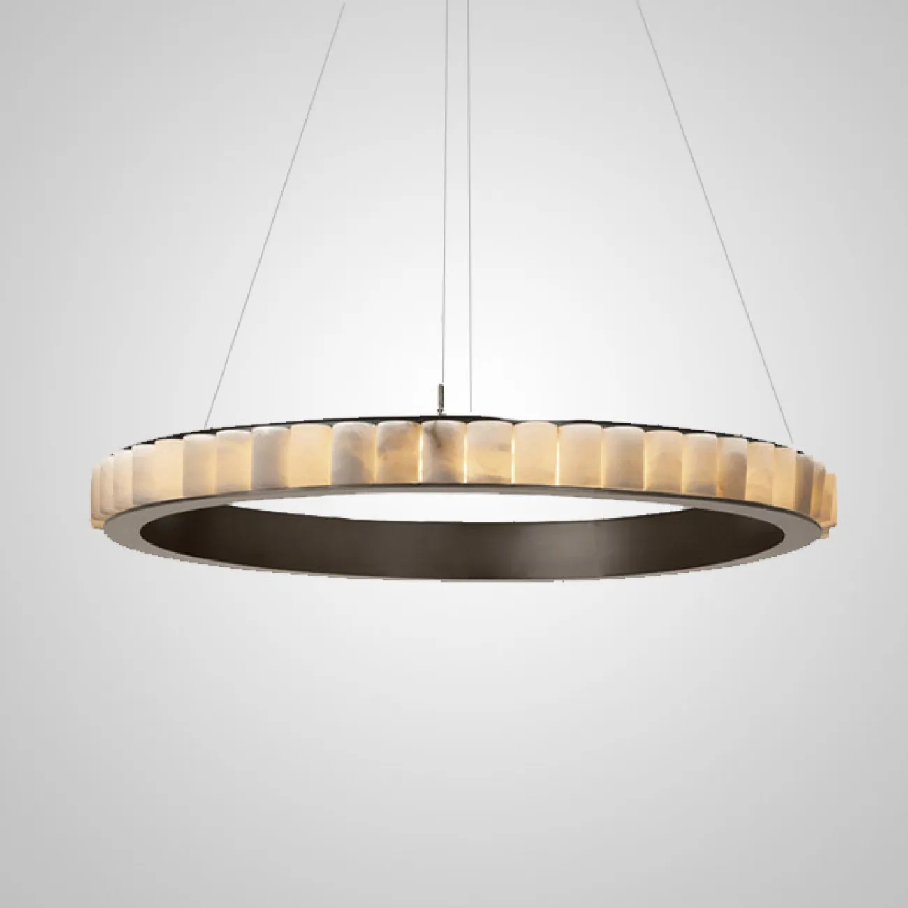 Подвесная люстра MONSINE D80 Brass от ImperiumLoft