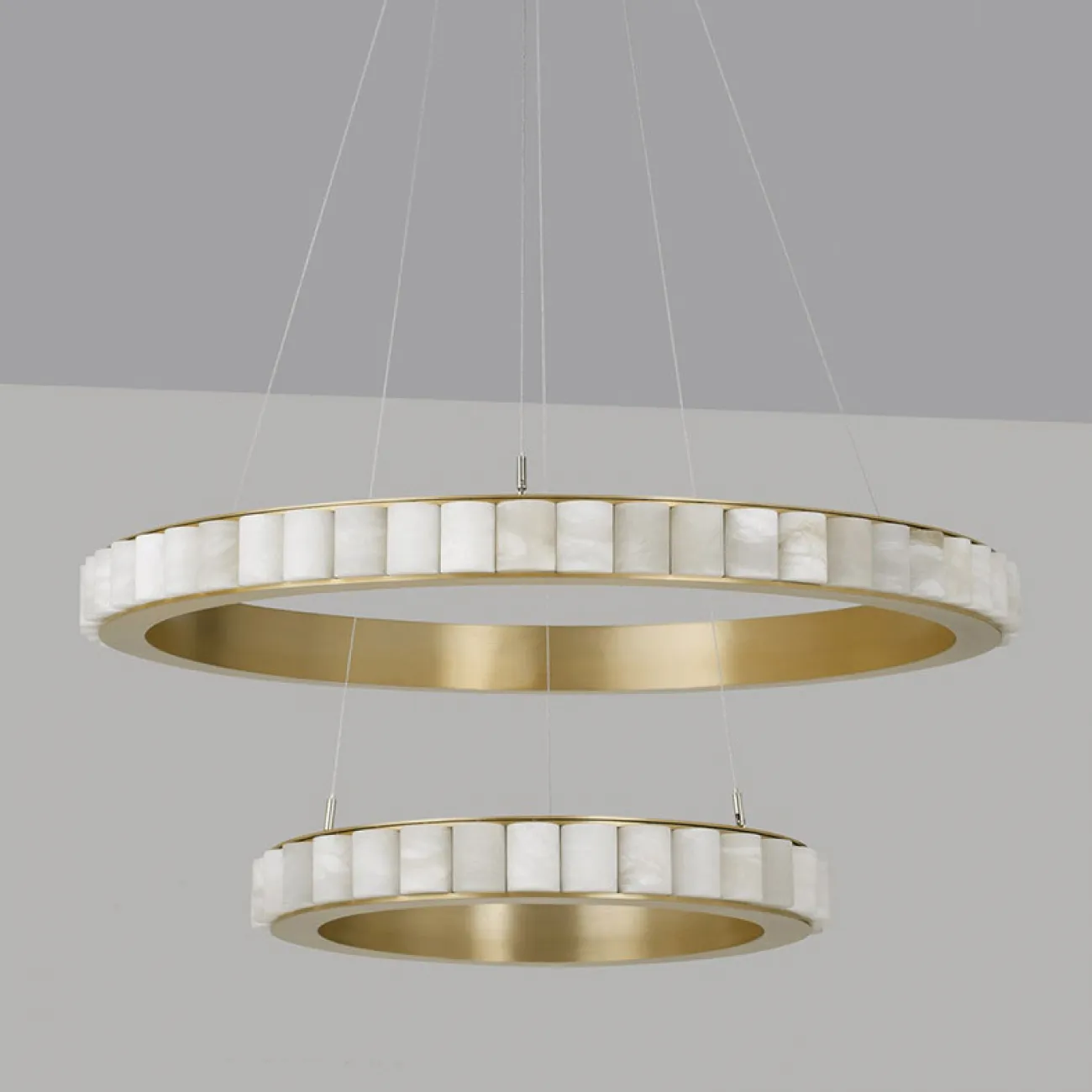 Подвесная люстра MONSINE D80 Brass от ImperiumLoft