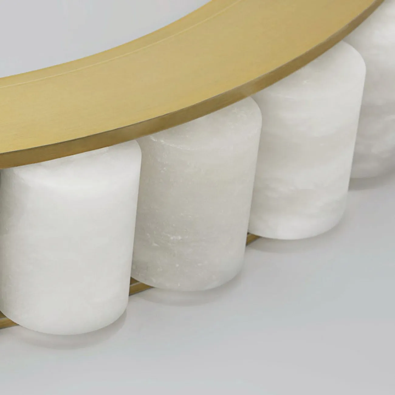 Подвесная люстра MONSINE D100 Brass от ImperiumLoft