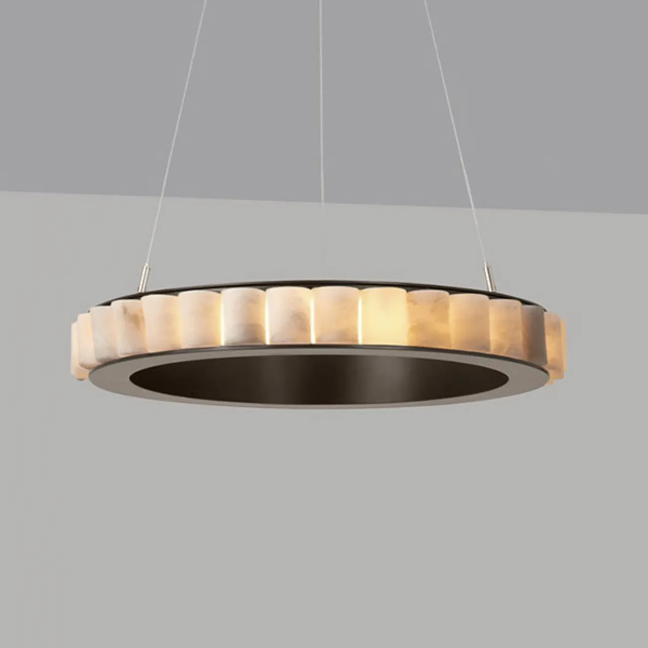 Подвесная люстра MONSINE D80 Brass от ImperiumLoft