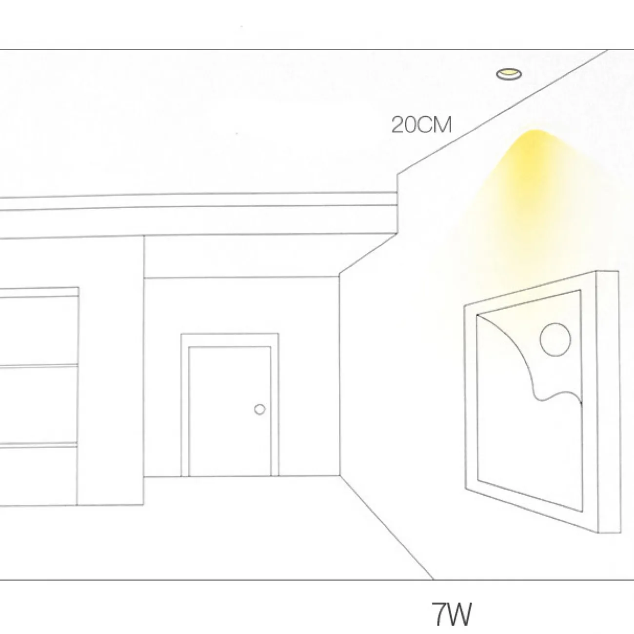 Точечный светильник LEAD 7W 4000K от ImperiumLoft