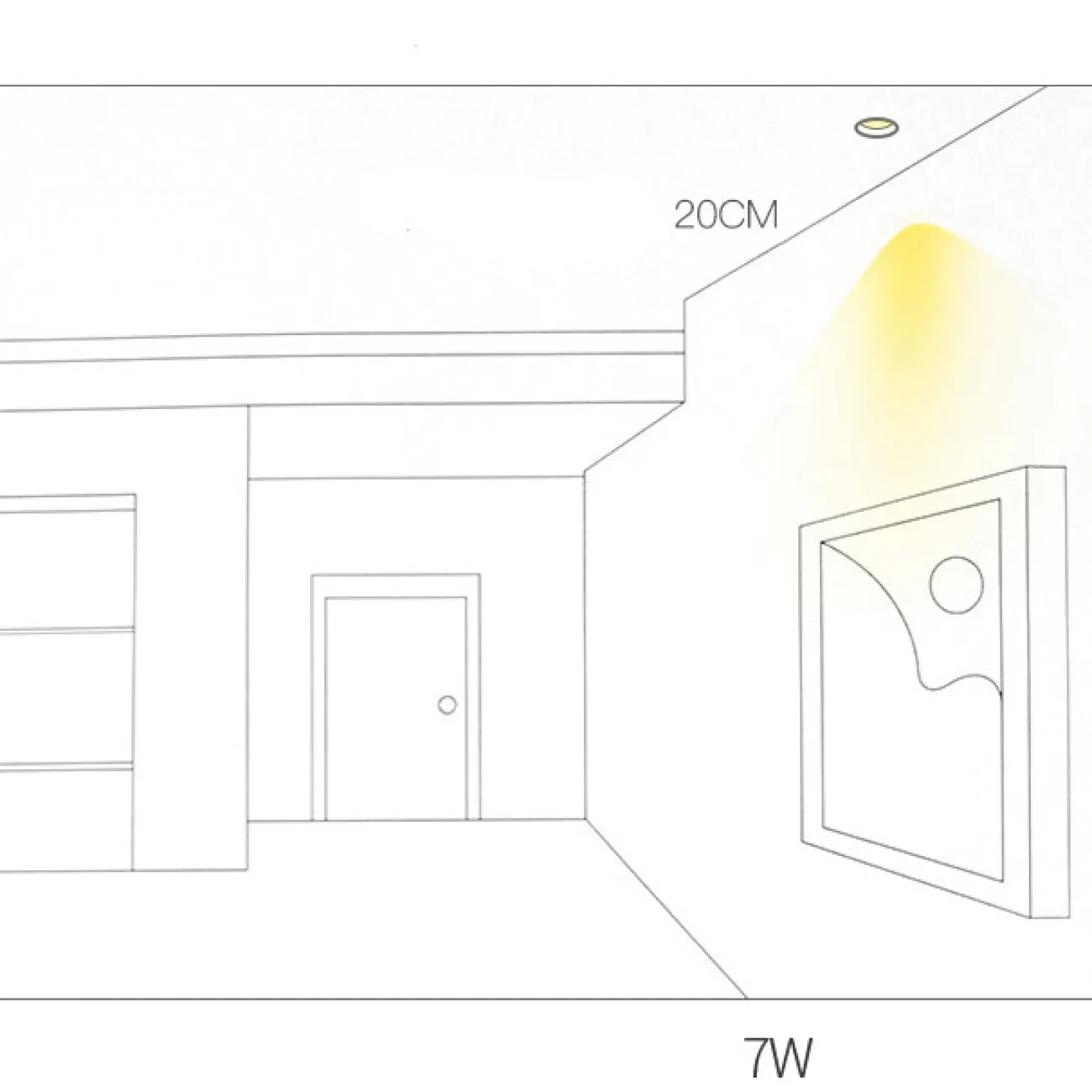 Точечный светильник LEAD 7W 4000K от ImperiumLoft
