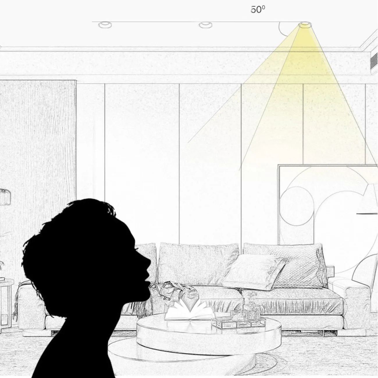 Точечный светильник LEAD 7W 4000K от ImperiumLoft