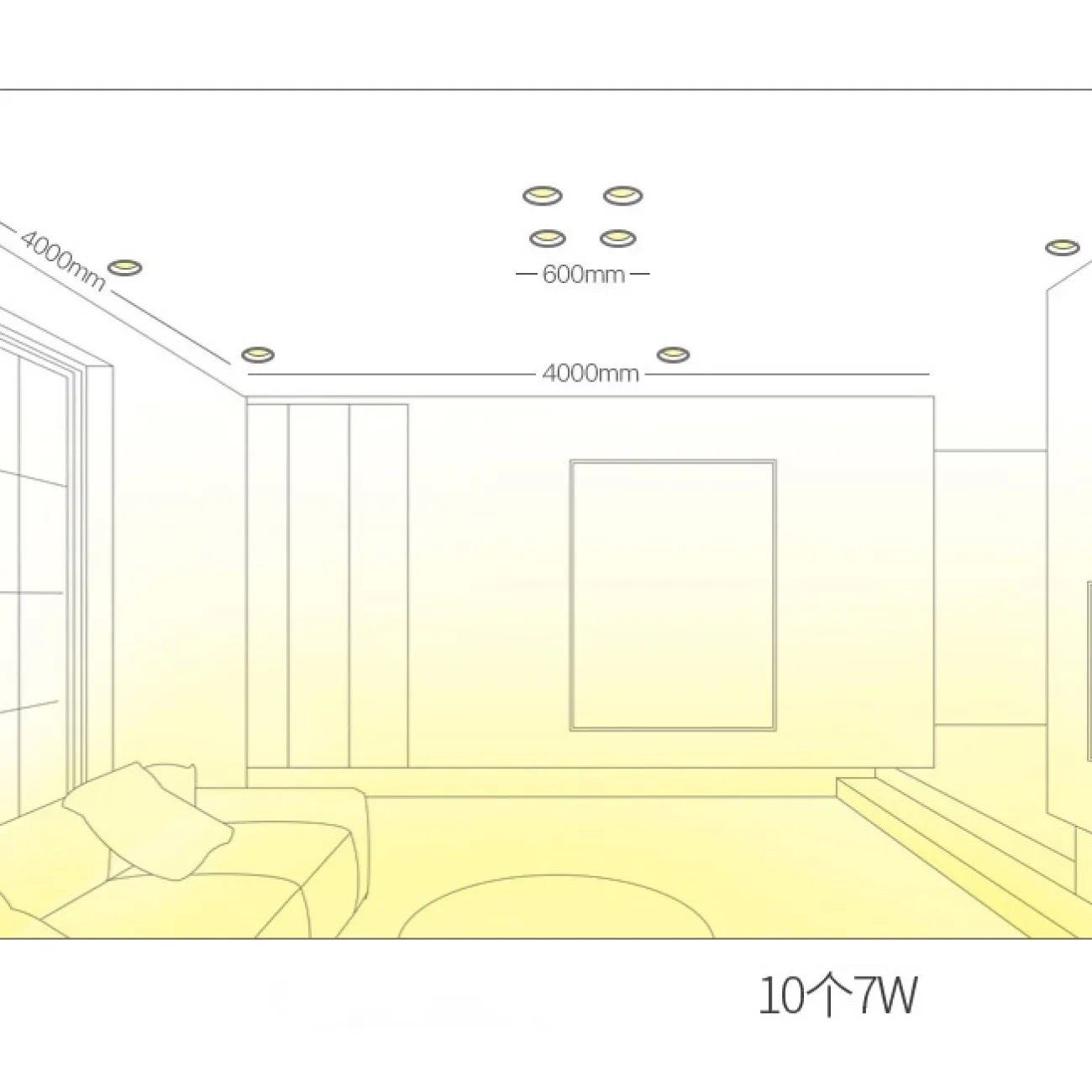 Точечный светильник LEAD 7W 4000K от ImperiumLoft