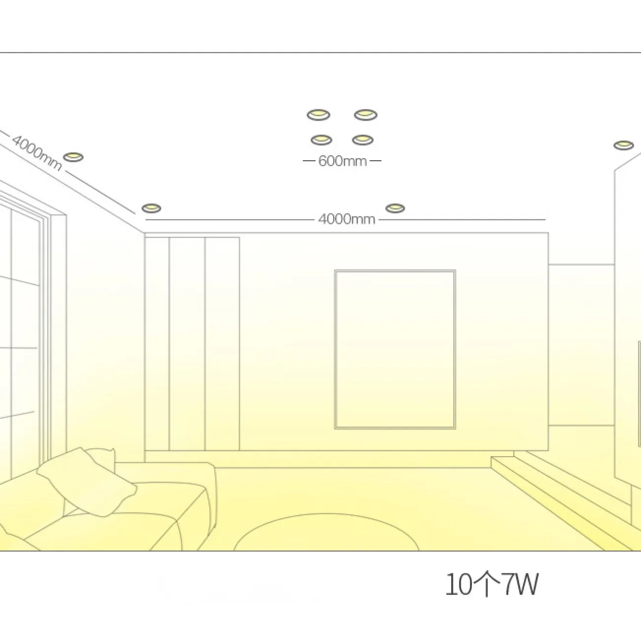 Точечный светильник LEAD 7W 4000K от ImperiumLoft