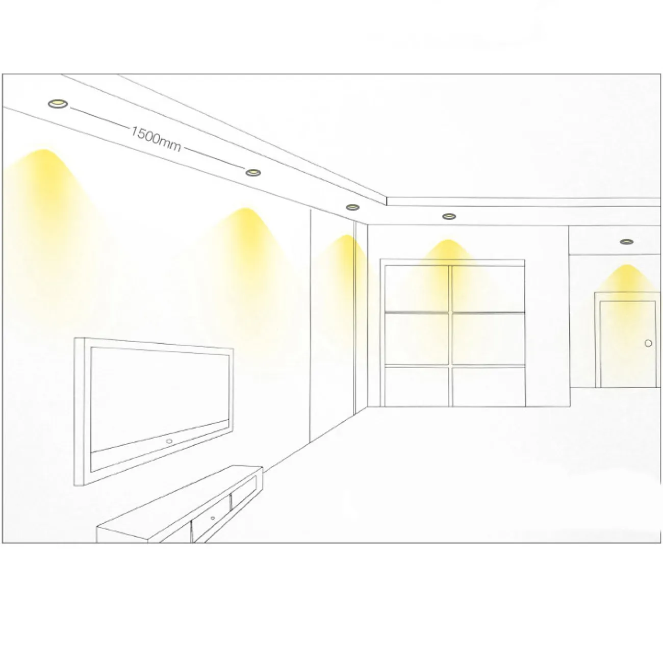 Точечный светильник LEAD 7W 4000K от ImperiumLoft