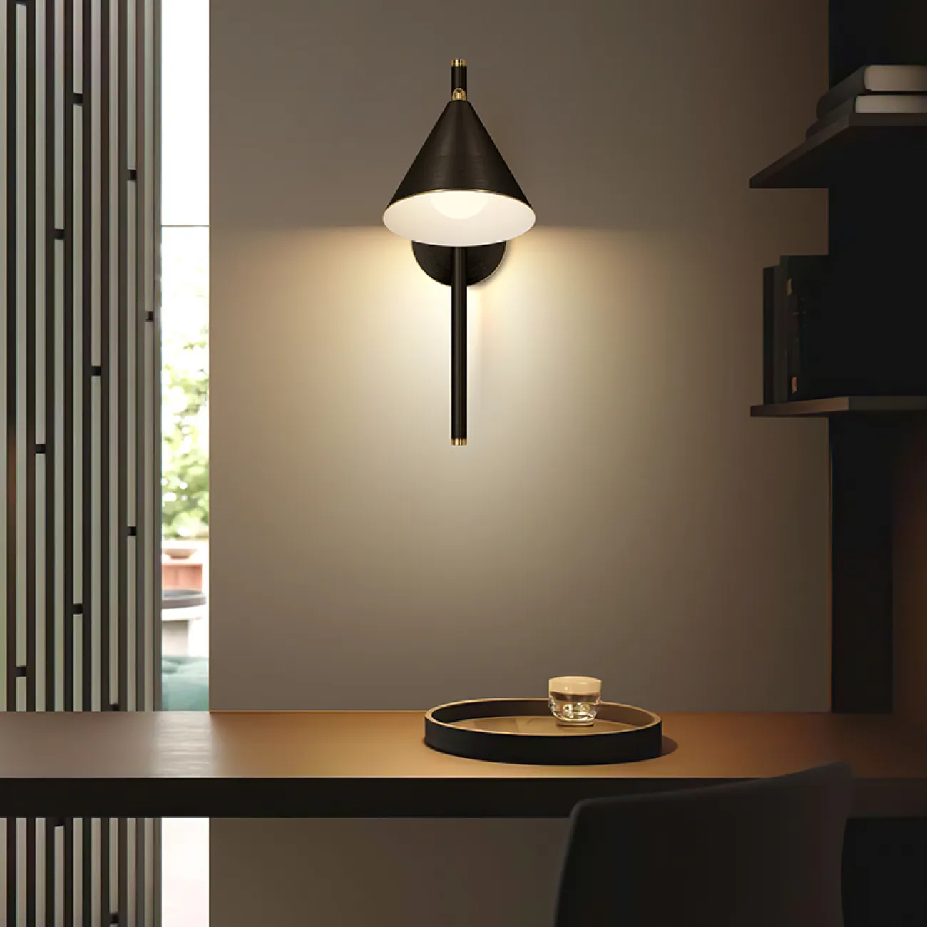 Настенный светильник RIGEL WALL Black от ImperiumLoft