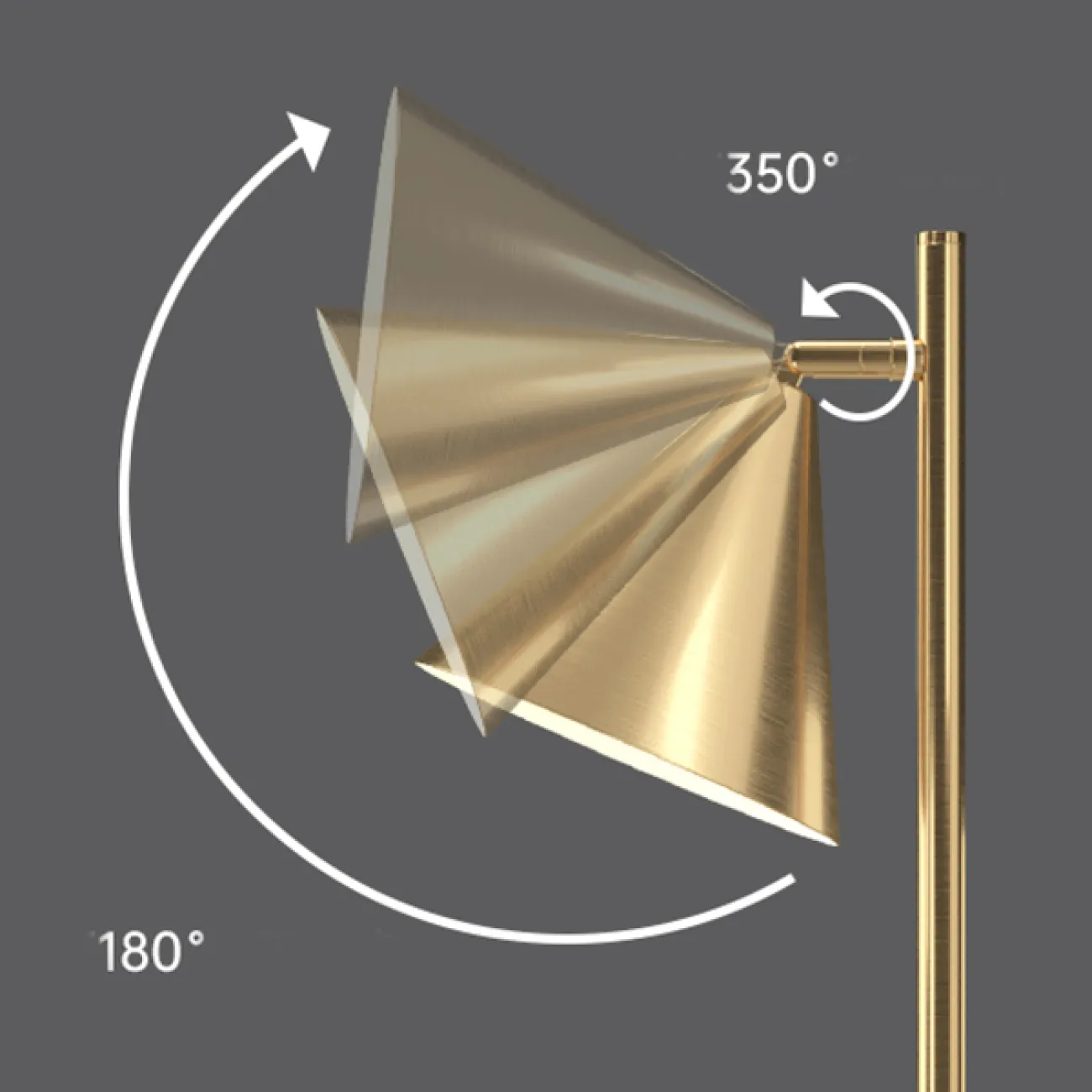 Настенный светильник RIGEL WALL Black от ImperiumLoft