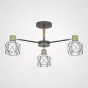 Потолочная люстра CORF B3 Black 3 lamps от ImperiumLoft