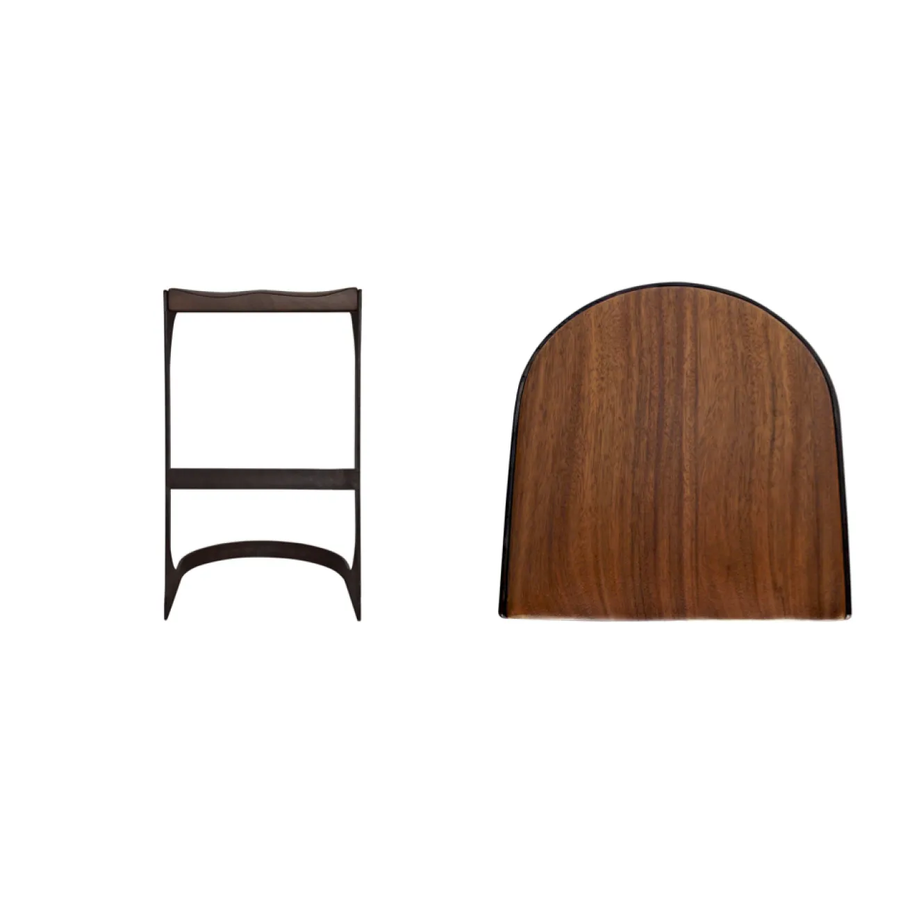 Барный стул Industrial Loft Modern Wood Bar Stool от LaLume