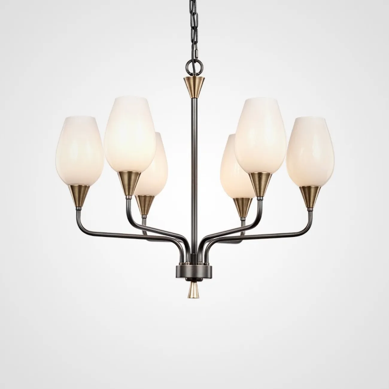 Подвесная люстра VIOLA MILK 3 от ImperiumLoft