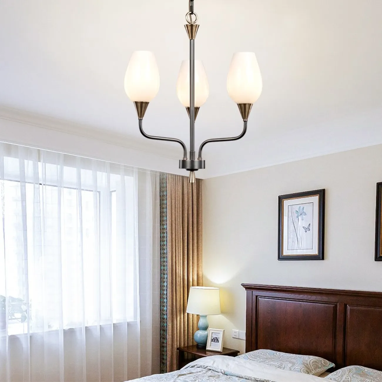 Подвесная люстра VIOLA MILK 8 от ImperiumLoft Подвесная люстра VIOLA MILK 8 от ImperiumLoft