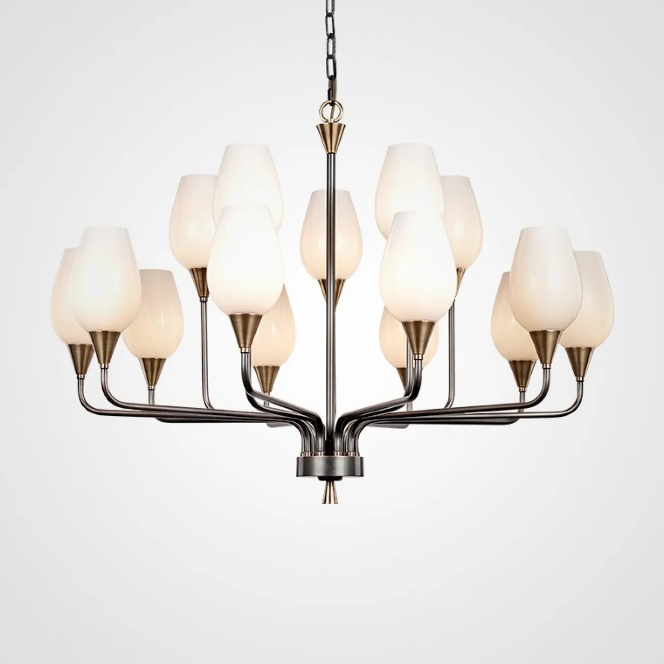 Подвесная люстра VIOLA MILK 3 от ImperiumLoft