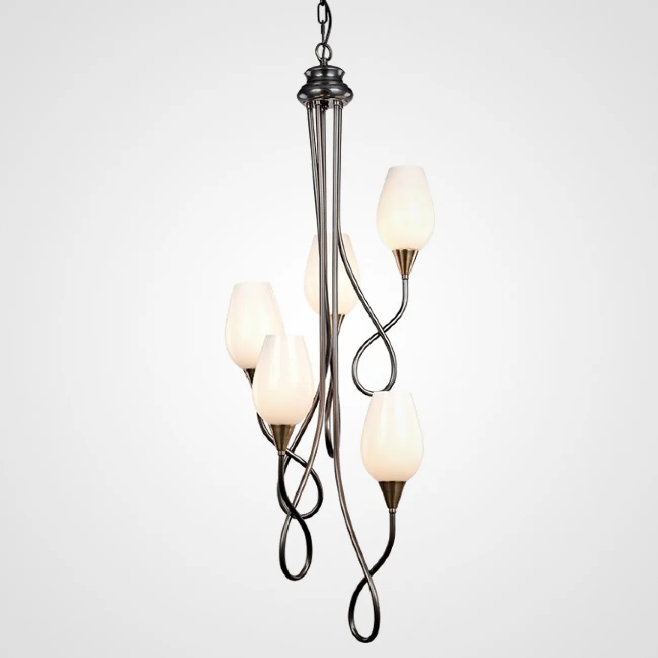 Подвесная люстра VIOLA MILK 3 от ImperiumLoft