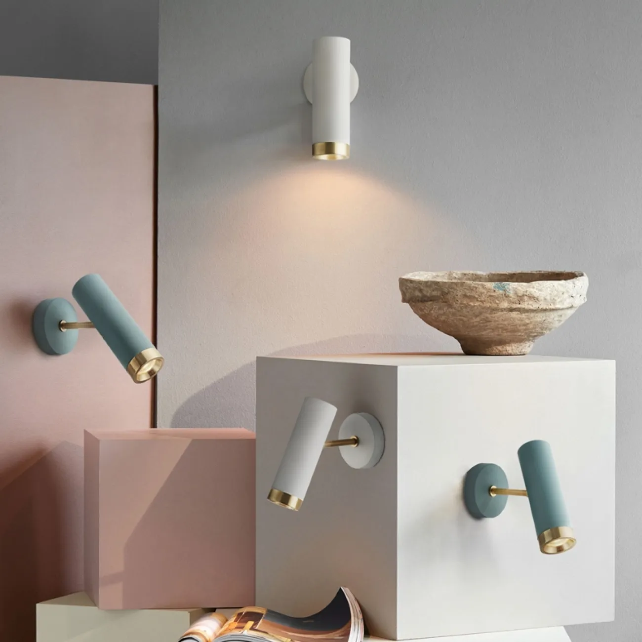 Настенный светильник TALSI WALL Белый от ImperiumLoft