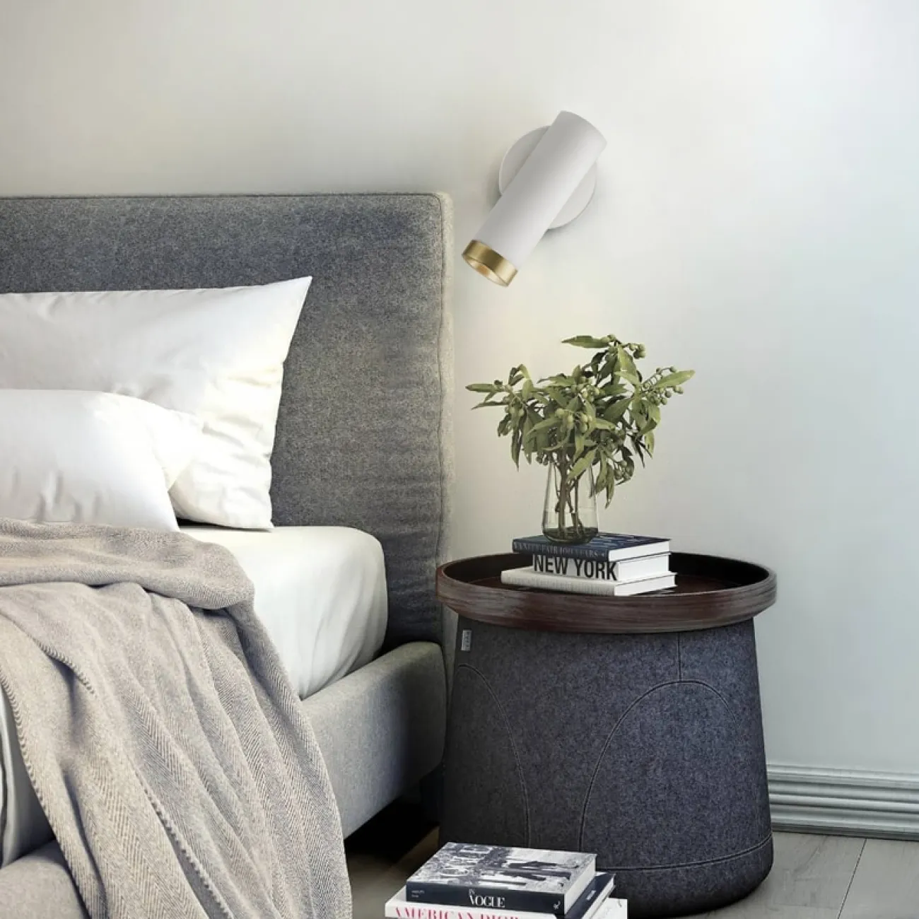 Настенный светильник TALSI WALL Белый от ImperiumLoft