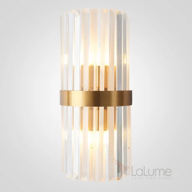 Бра Odeon Clear Glass Gold metal Wall Lamp от ImperiumLoft Бра Odeon Clear Glass Gold metal Wall Lamp от ImperiumLoft